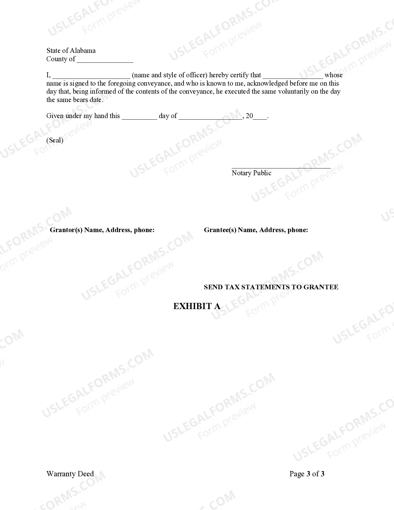 Preview Warranty Deed from Husband and Wife to LLC