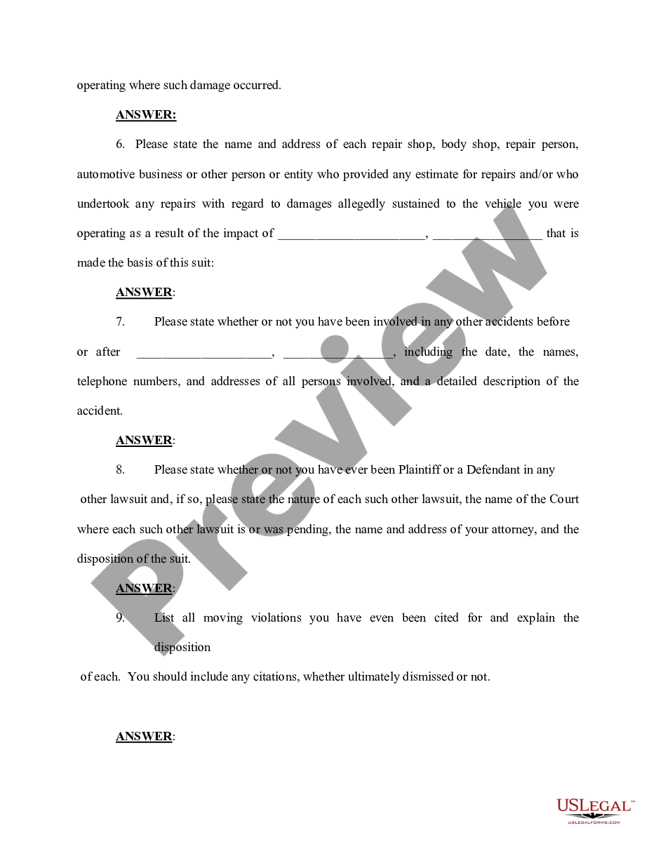 page 2 Interrogatories to Defendant preview