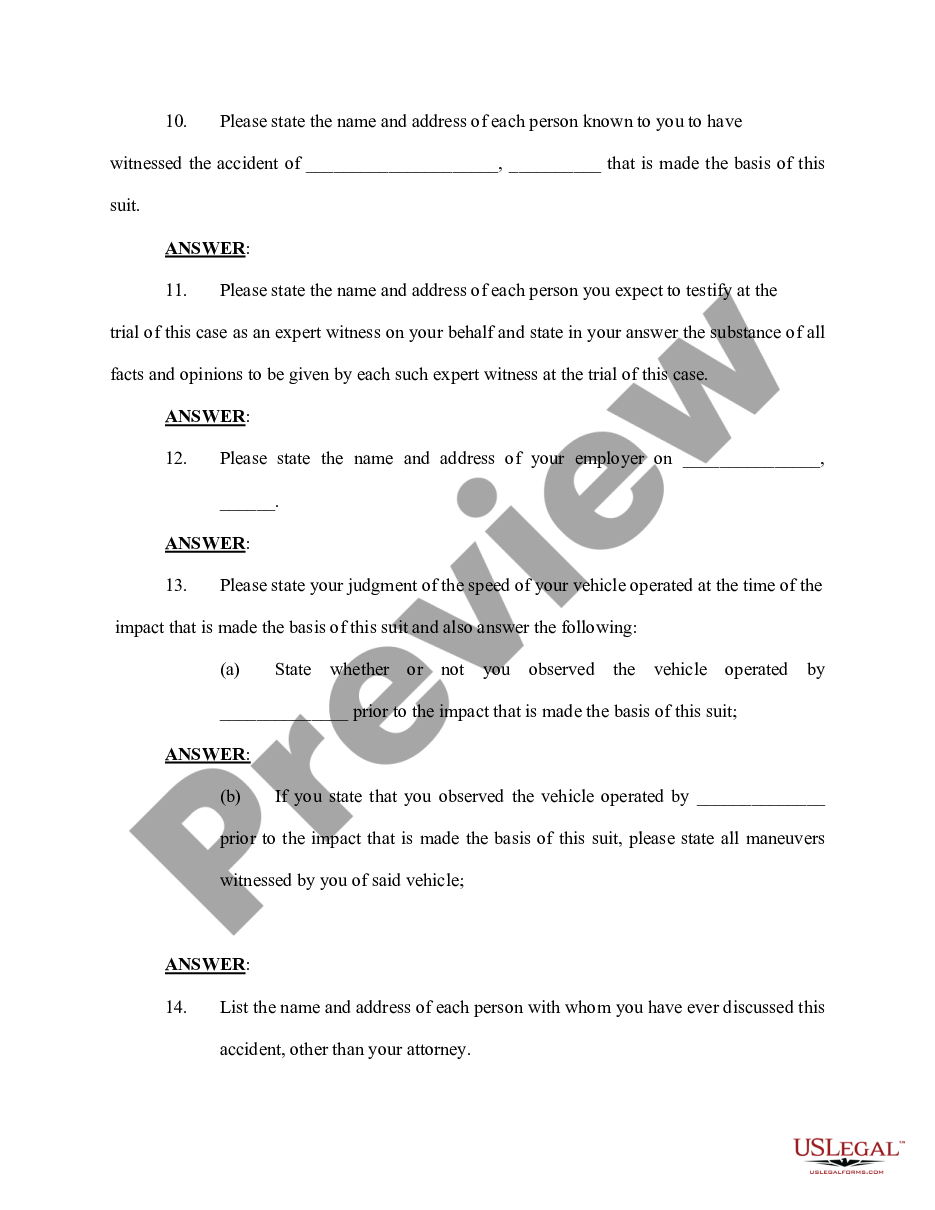 page 3 Interrogatories to Defendant preview