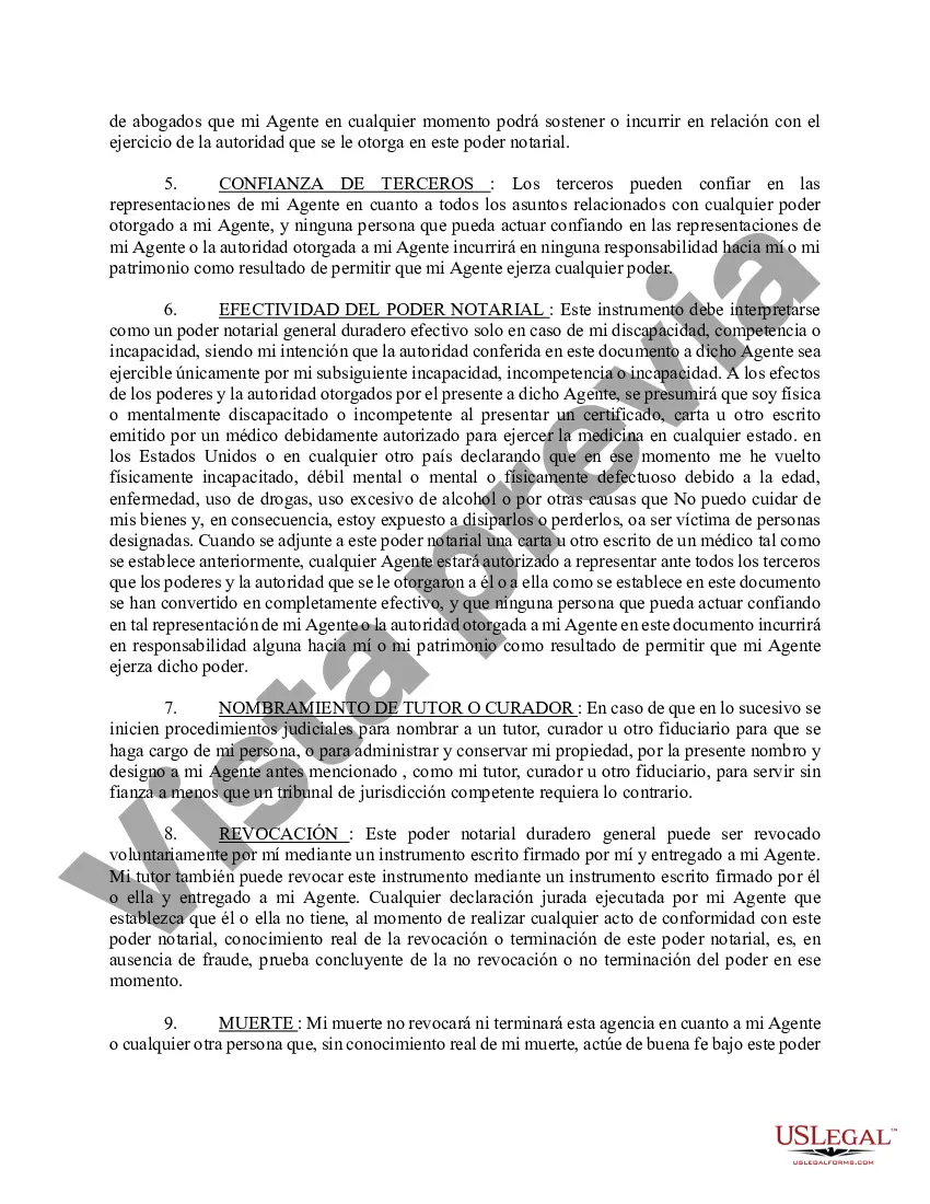 Preview Poder notarial vigente en caso de discapacidad