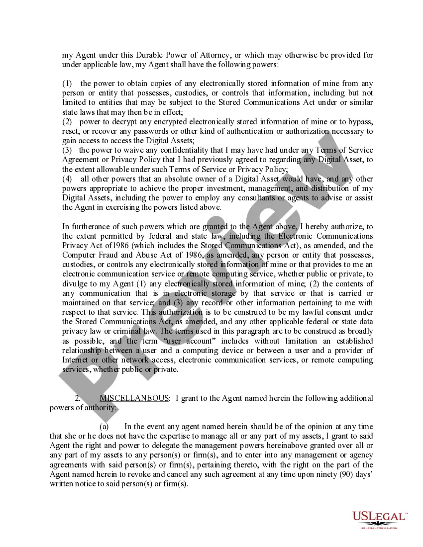 Get Power of Attorney Effective upon Disability Preview Power of Attorney Effective upon Disability