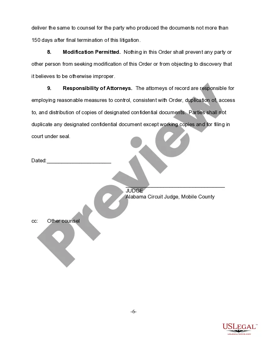 Preview Sample Protective Order