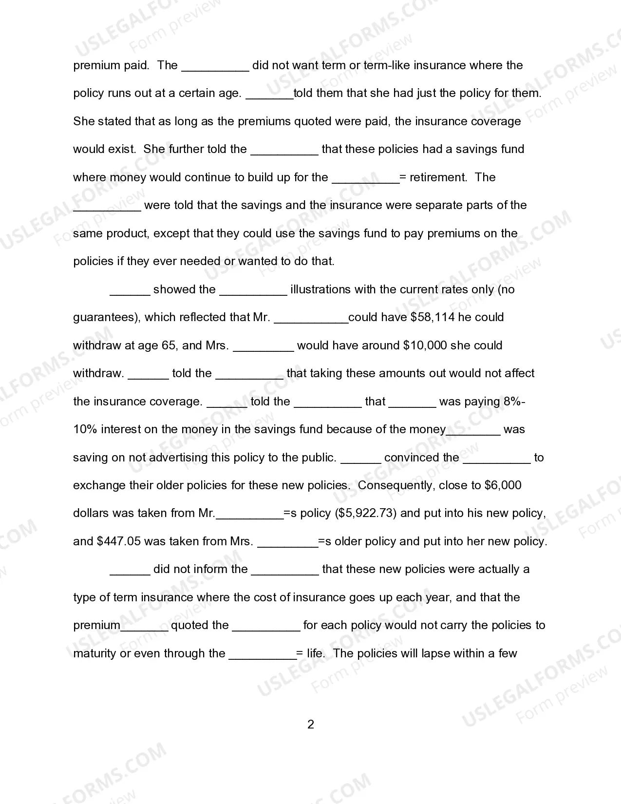 Preview Federal Court Brief
