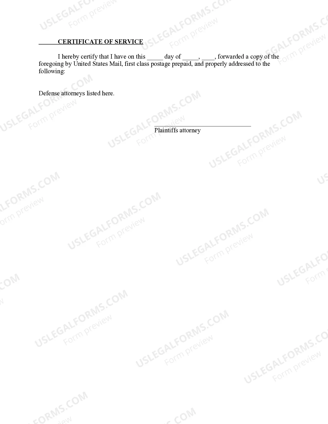 Preview Notice to Amend Complaint