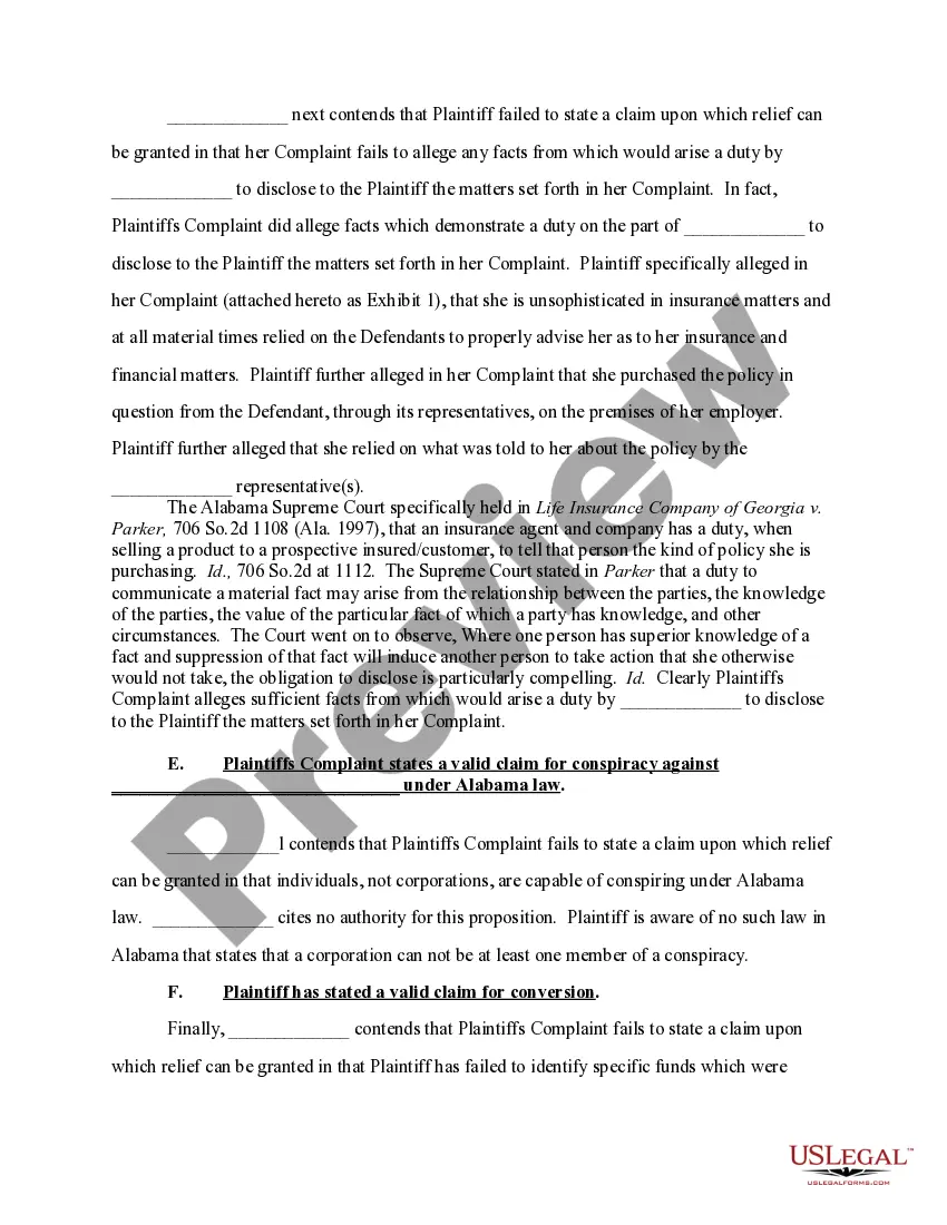 Preview Plaintiffs Opposition to Fraud