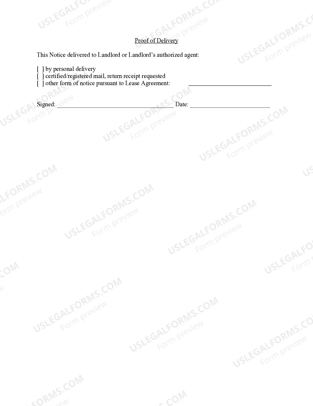 Preview Letter from Tenant to Landlord containing Notice to landlord to withdraw improper rent increase during lease