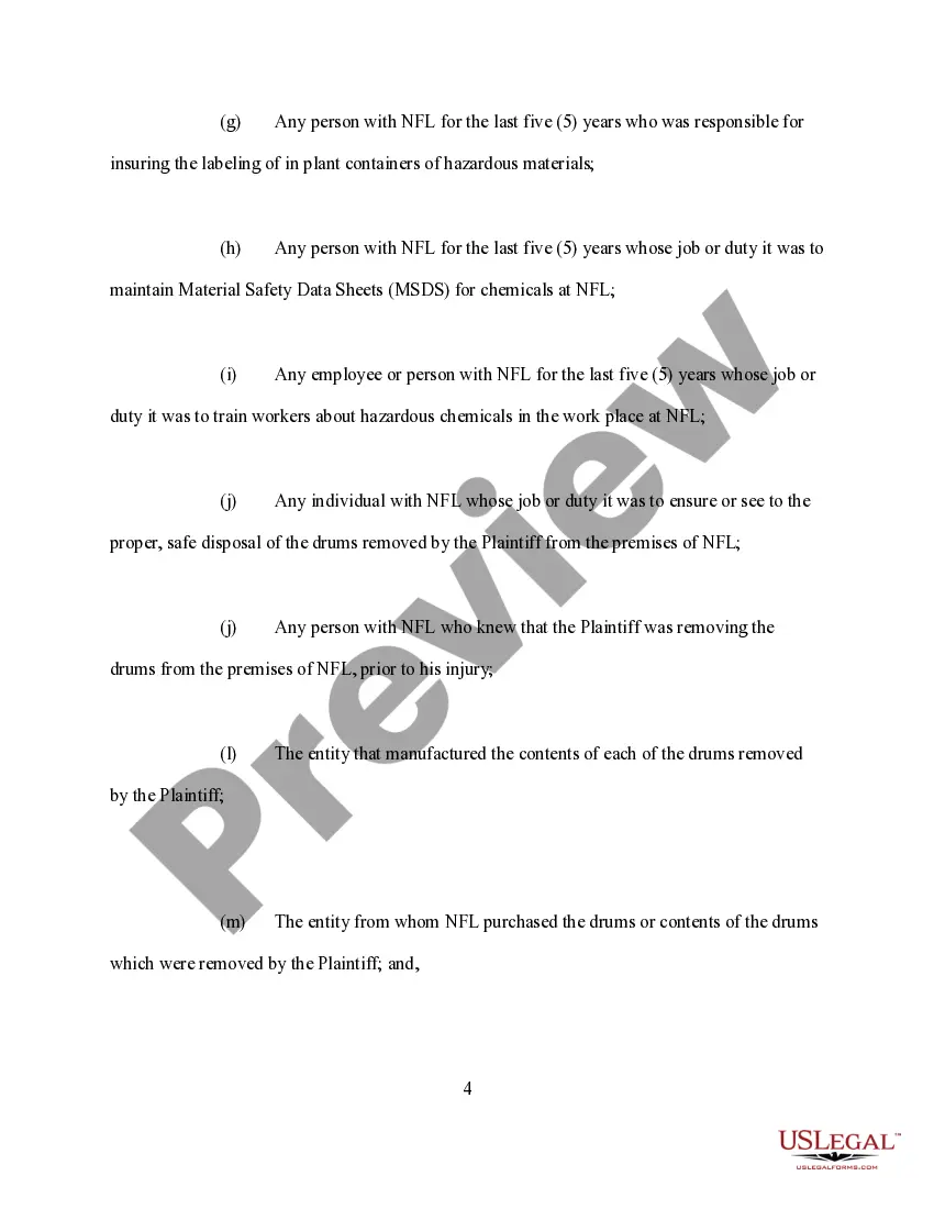 Preview Interrogatories