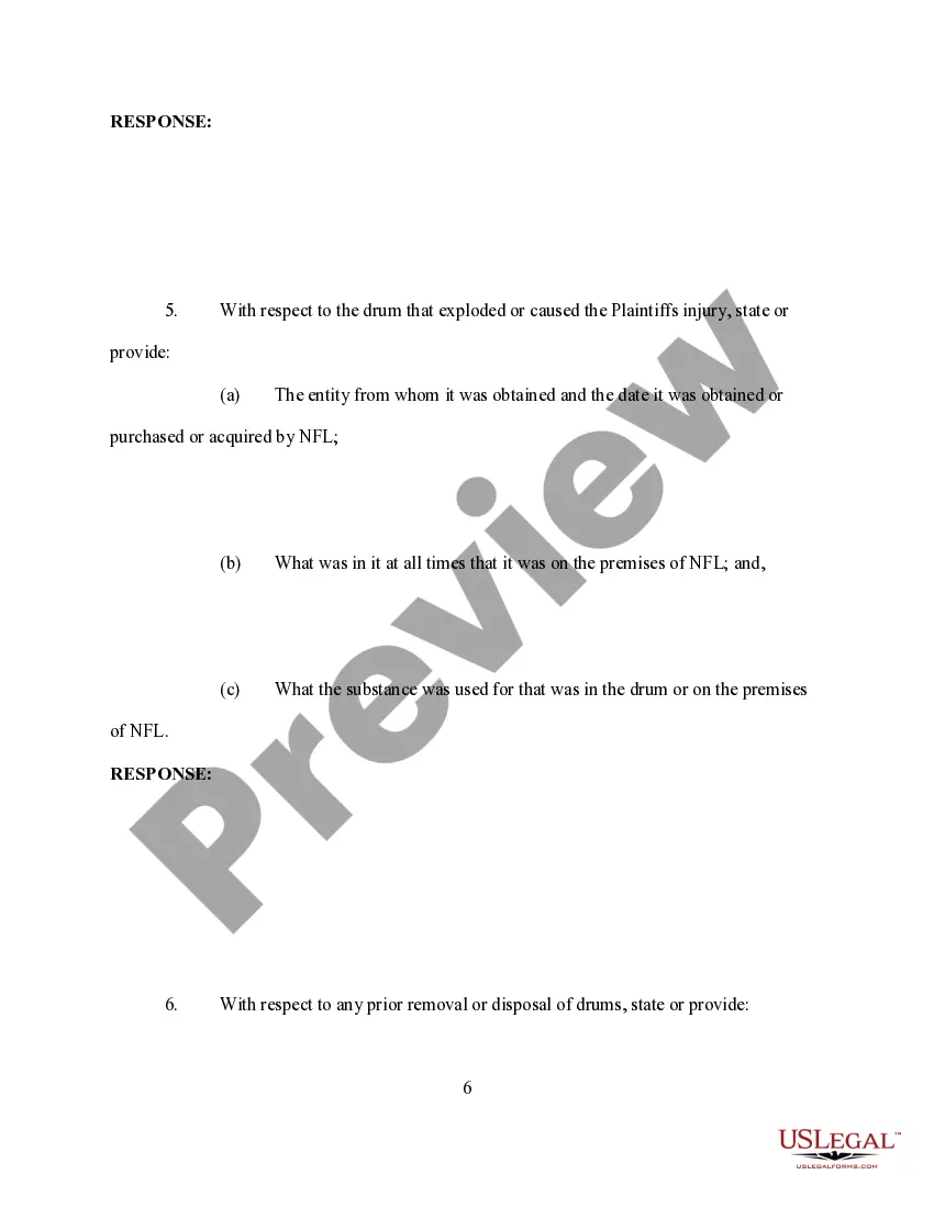 Preview Interrogatories