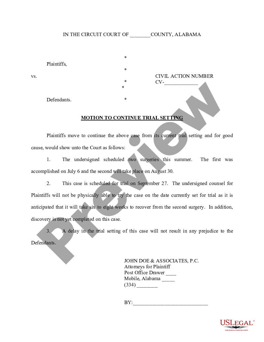 alabama-motion-to-continue-for-default-judgment-us-legal-forms