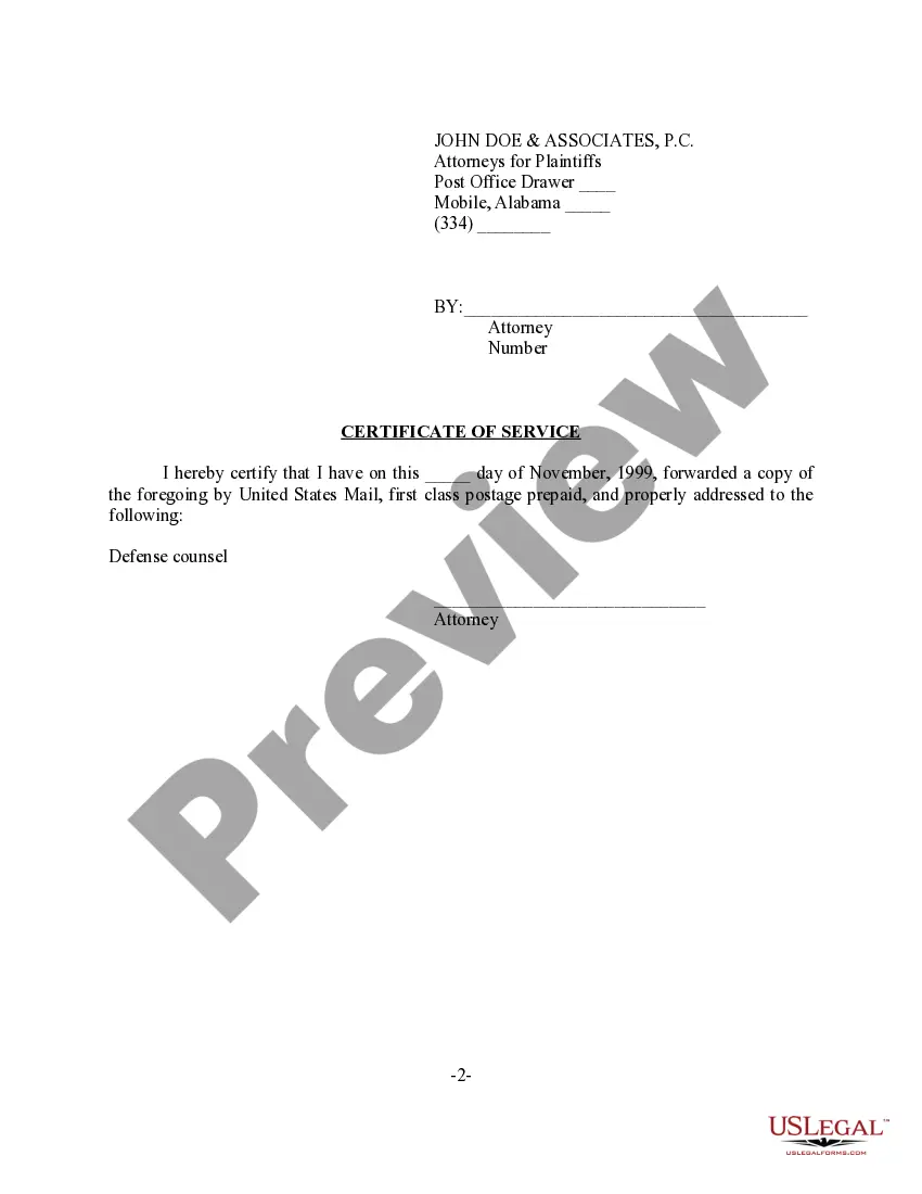 Preview Objection to a NP Subpoena