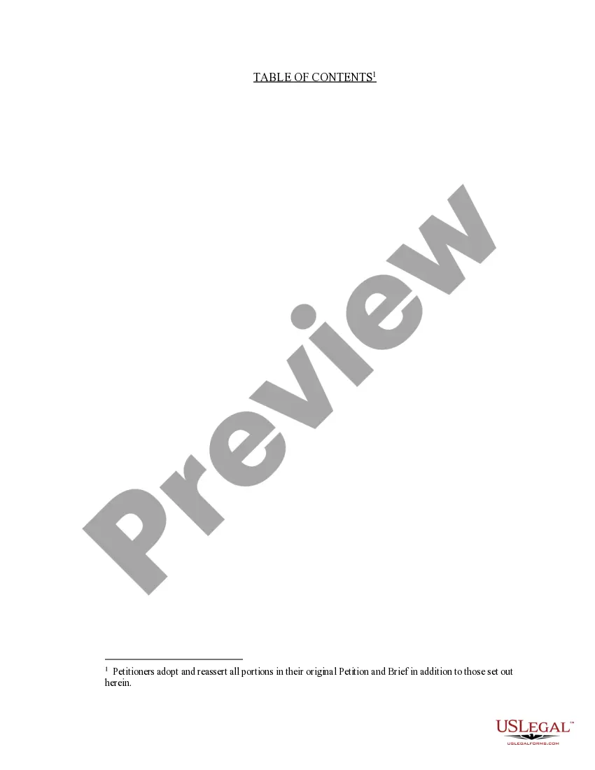 Preview Reply Brief of Petitioner