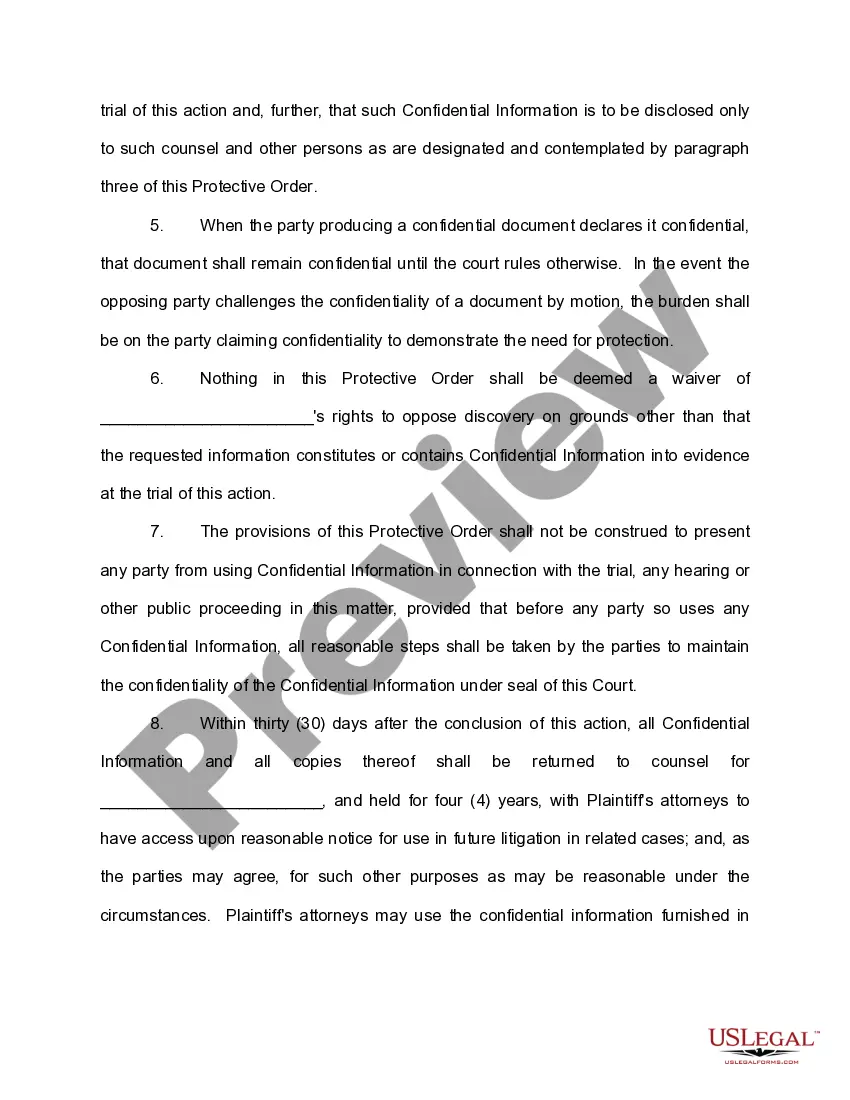 Get Sample Discovery Protective Order Preview Sample Discovery Protective Order