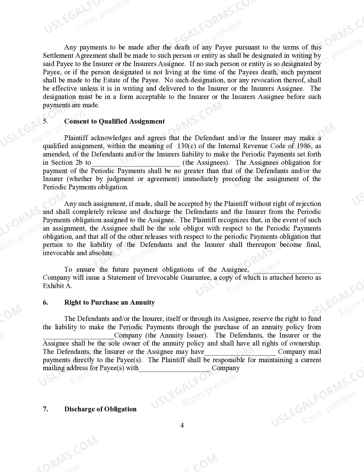 Preview Settlement Release for Wrongful Death