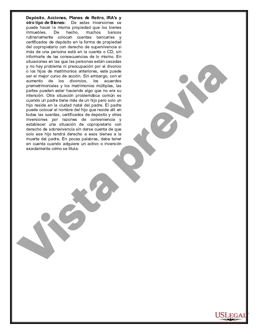 Preview Testamentos Mutuos o Últimas Voluntades y Testamentos para Personas Solteras que conviven con Hijos Menores