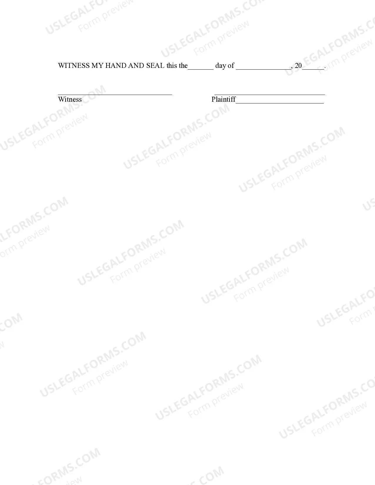 Preview Marital Settlement Agreement