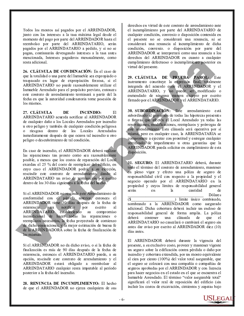 Preview Arrendamiento de edificio o espacio comercial