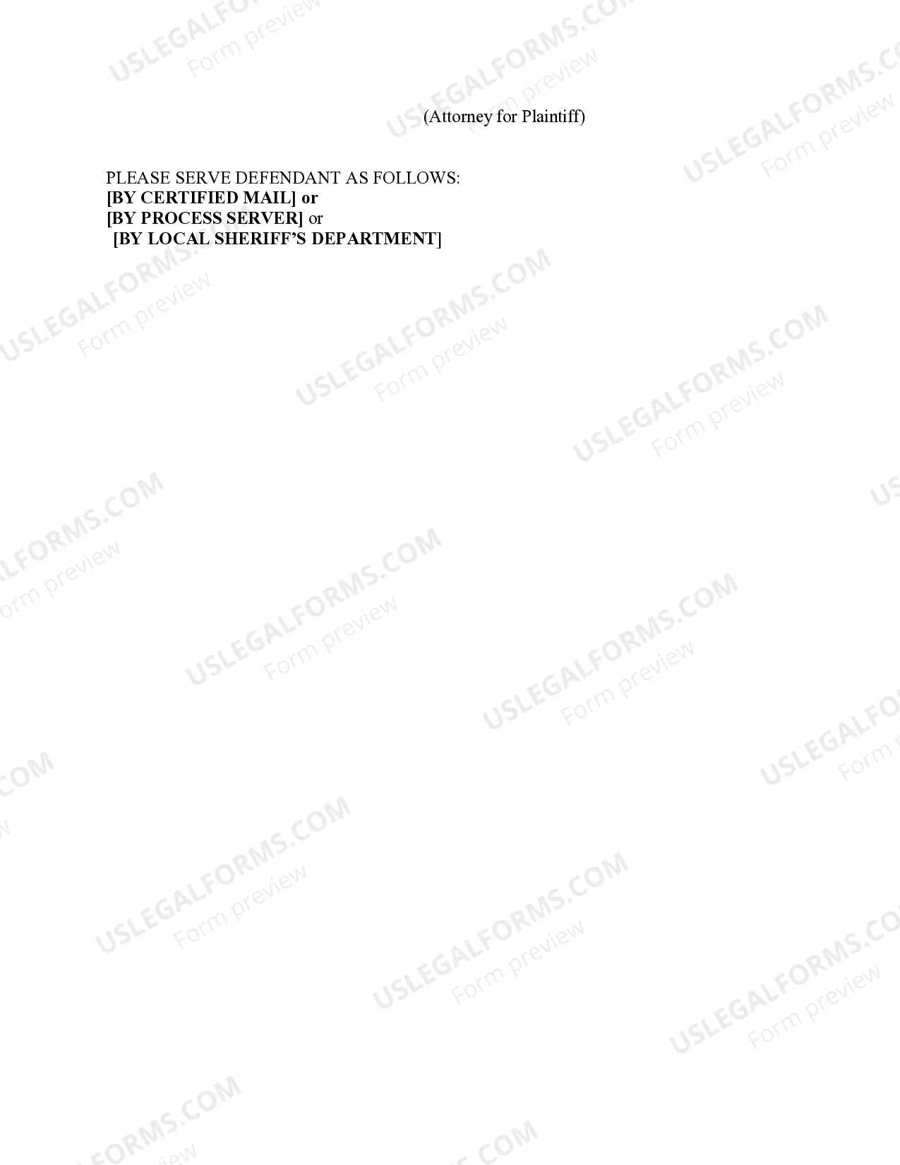 Preview General Auto Accident Complaint