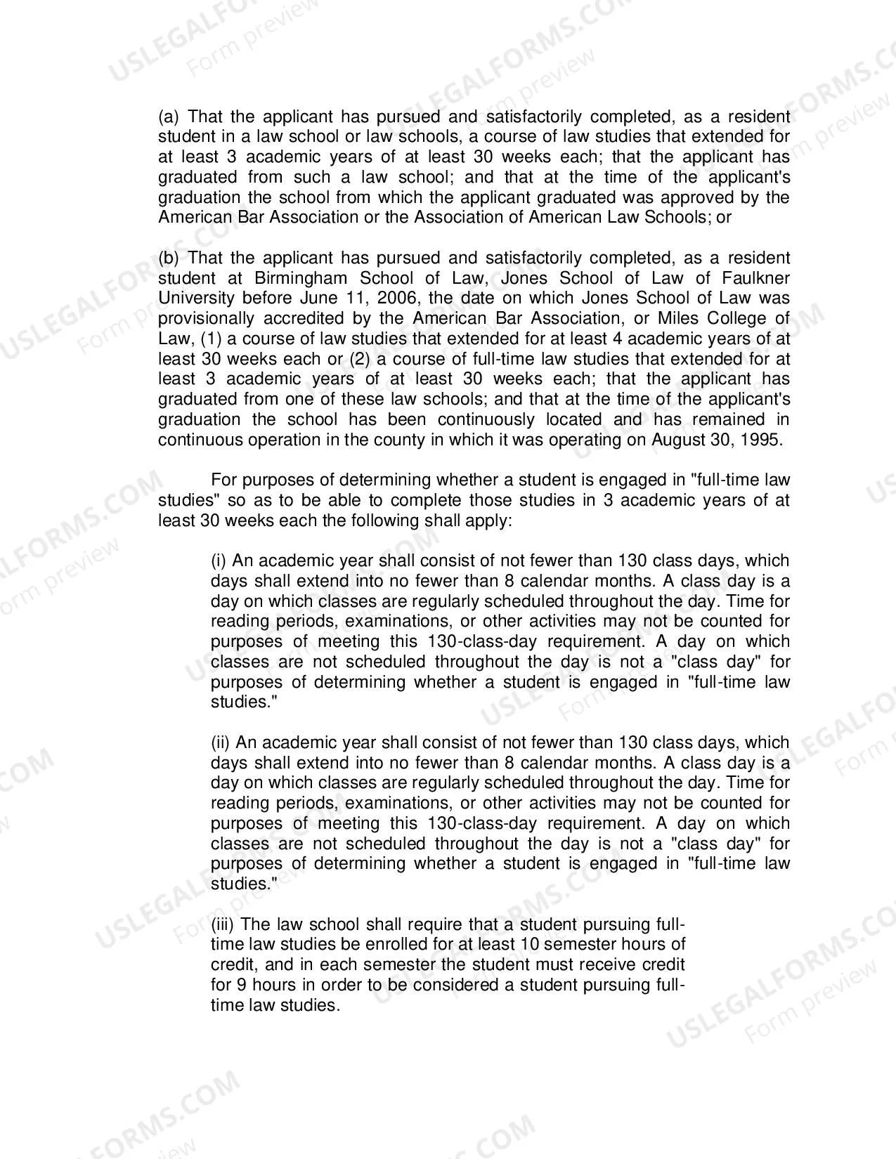 Preview Rule IV: Persons Entitled to Admission by Examination