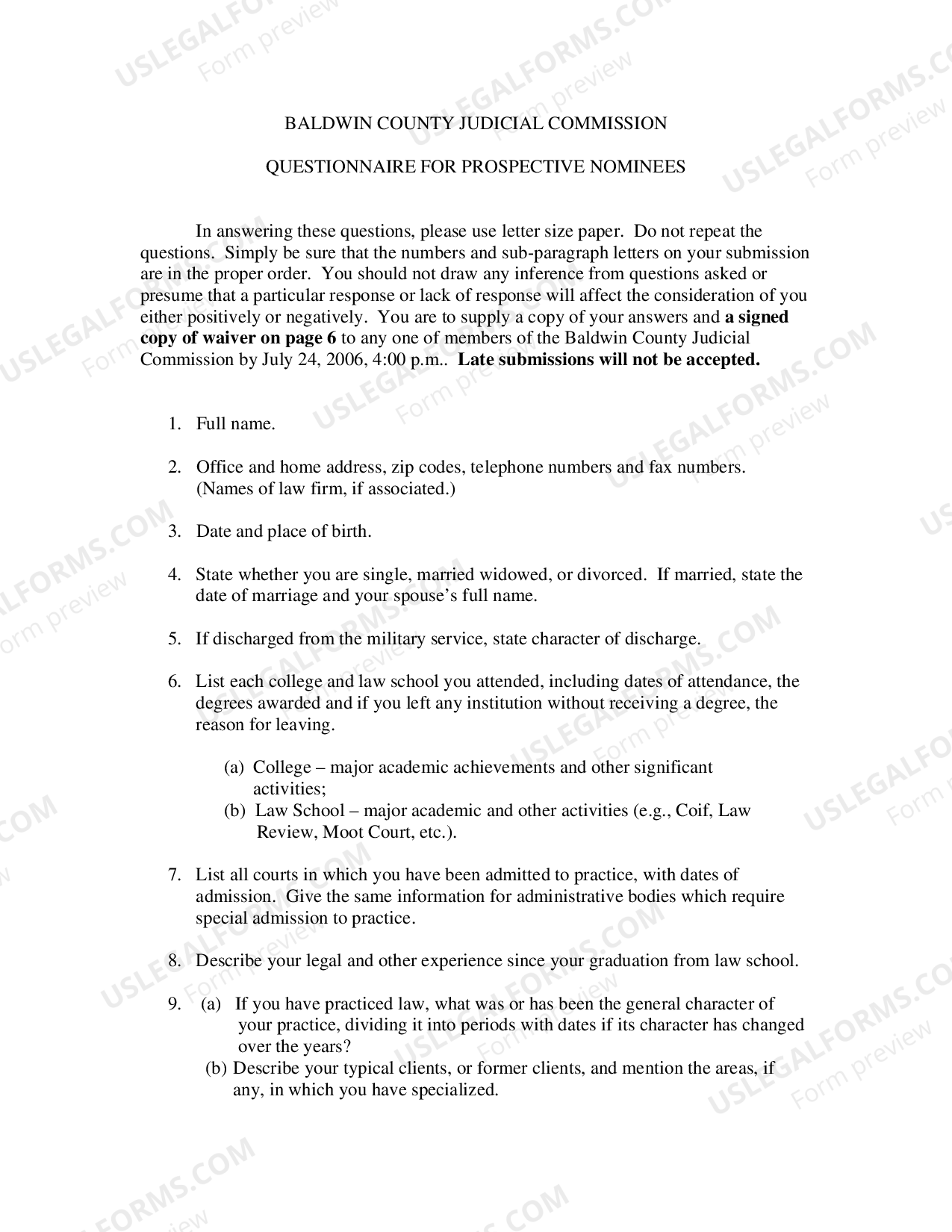 Baldwin County Deeds Form US Legal Forms