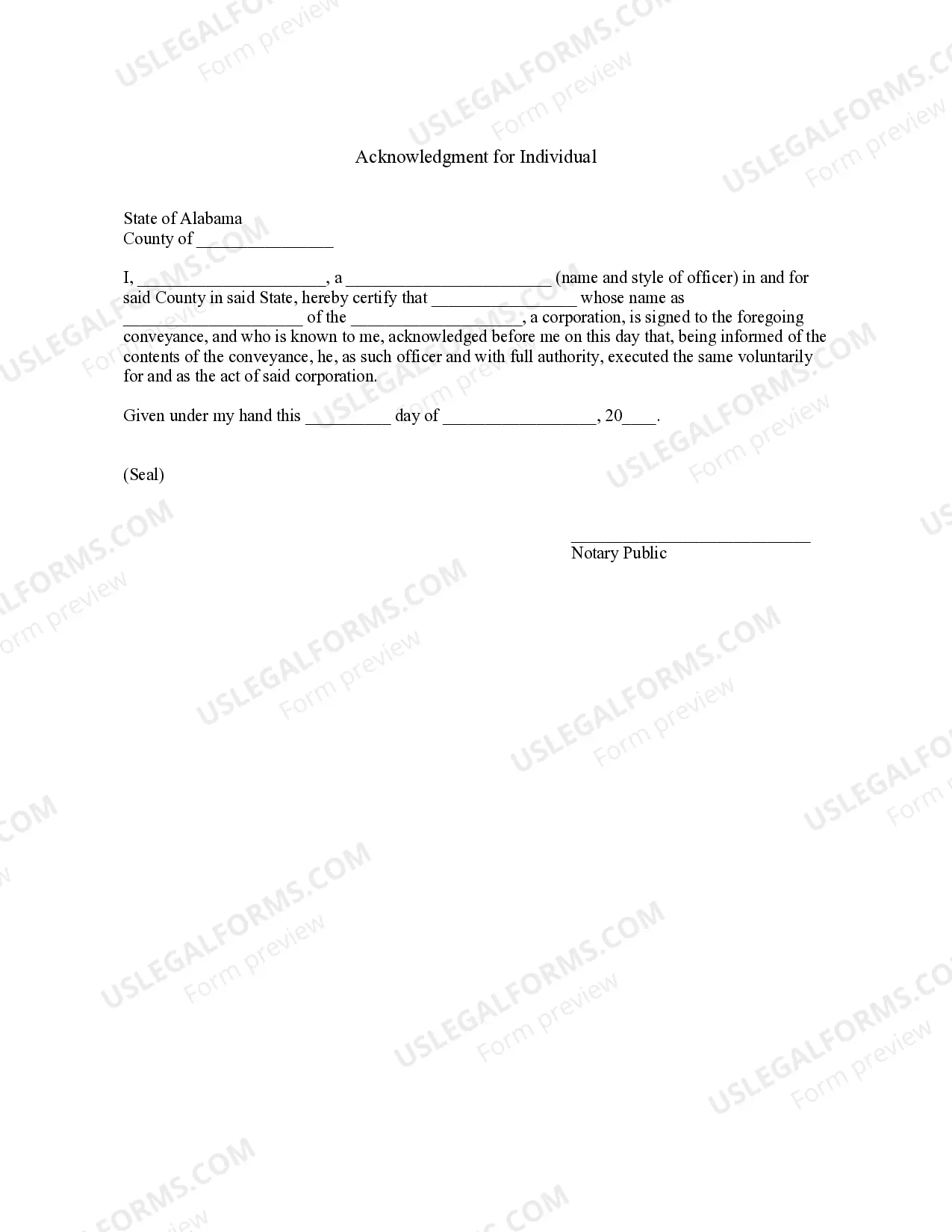 Preview Bill of Sale without Warranty by Individual Seller