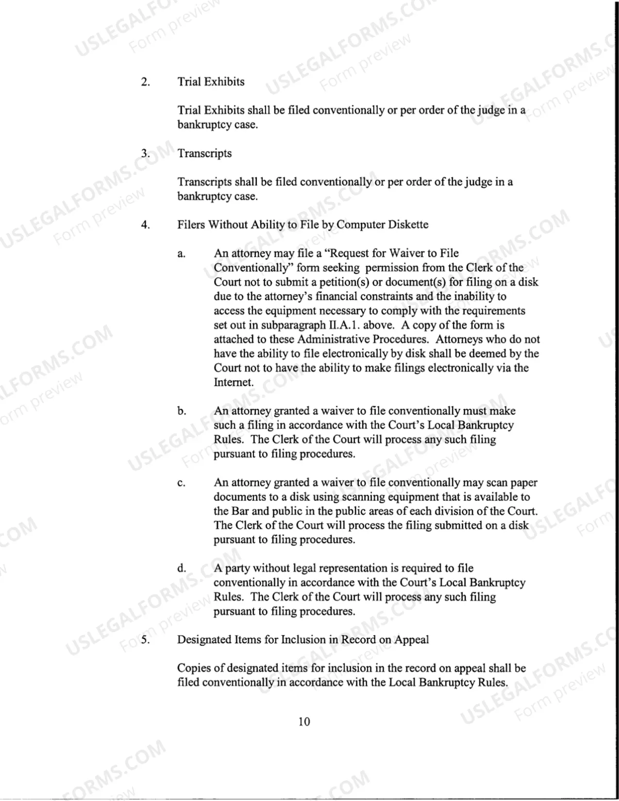 Preview Administrative Procedures for Filing, Signing, Retaining and Verification of Pleadings and Papers in Case Management / Electronic Case Filing (CM/ECF) (pursuant to Local Rule 5005-4)