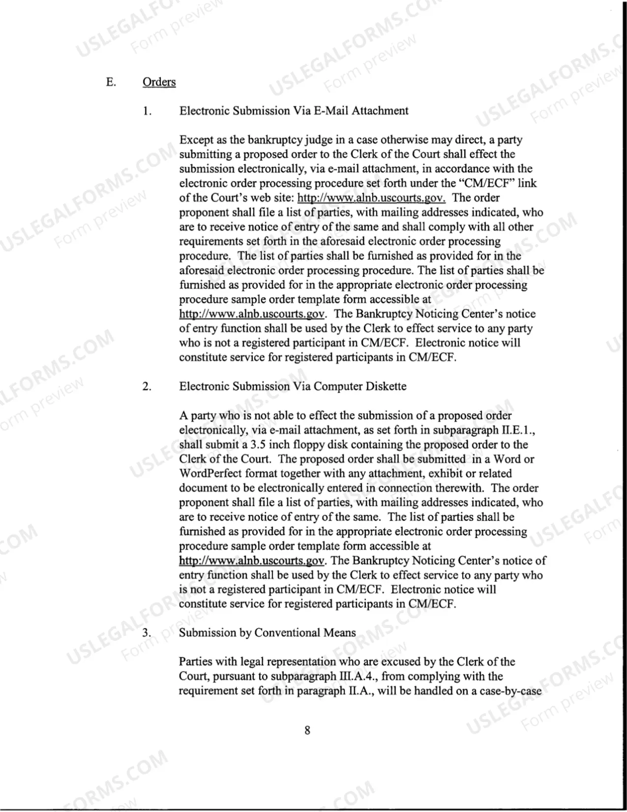 Preview Administrative Procedures for Filing, Signing, Retaining and Verification of Pleadings and Papers in Case Management / Electronic Case Filing (CM/ECF) (pursuant to Local Rule 5005-4)
