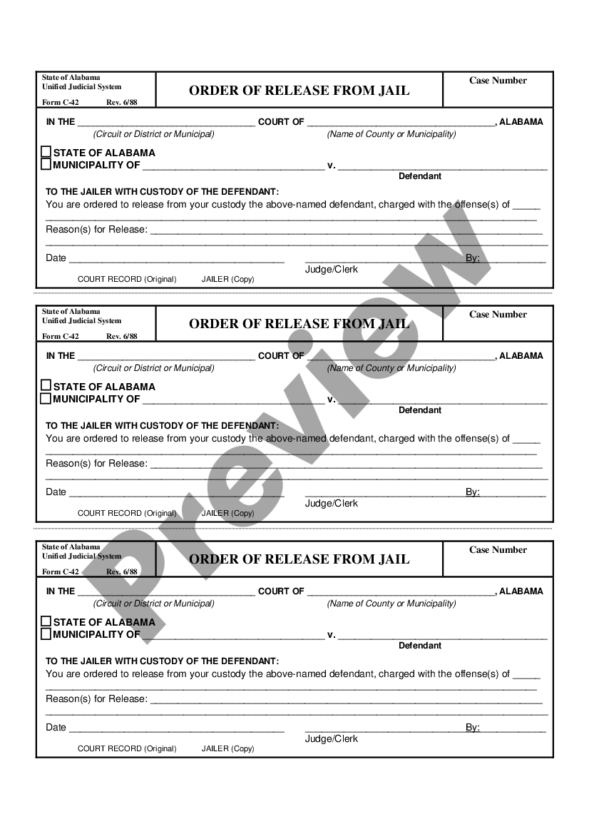 Alabama Order Form For Employees US Legal Forms