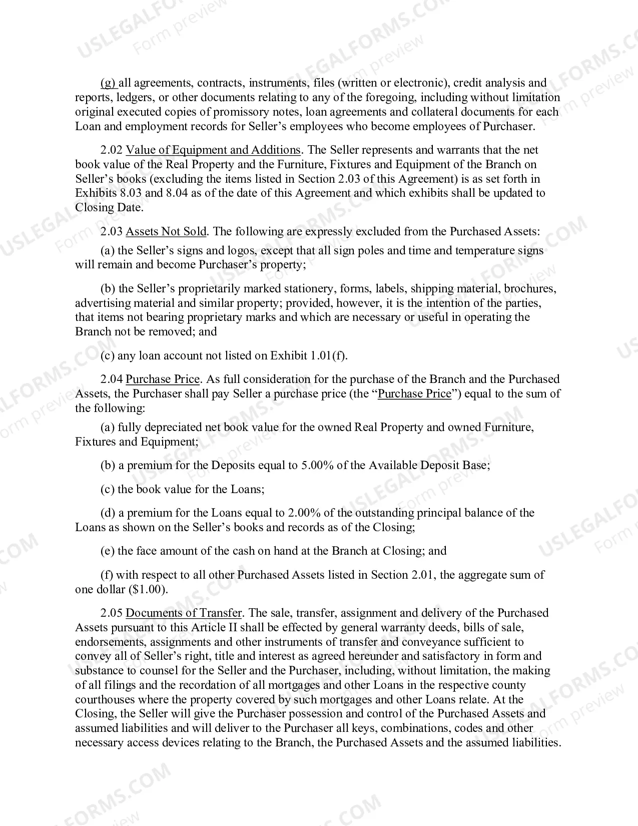 Preview Acquisition Agreement