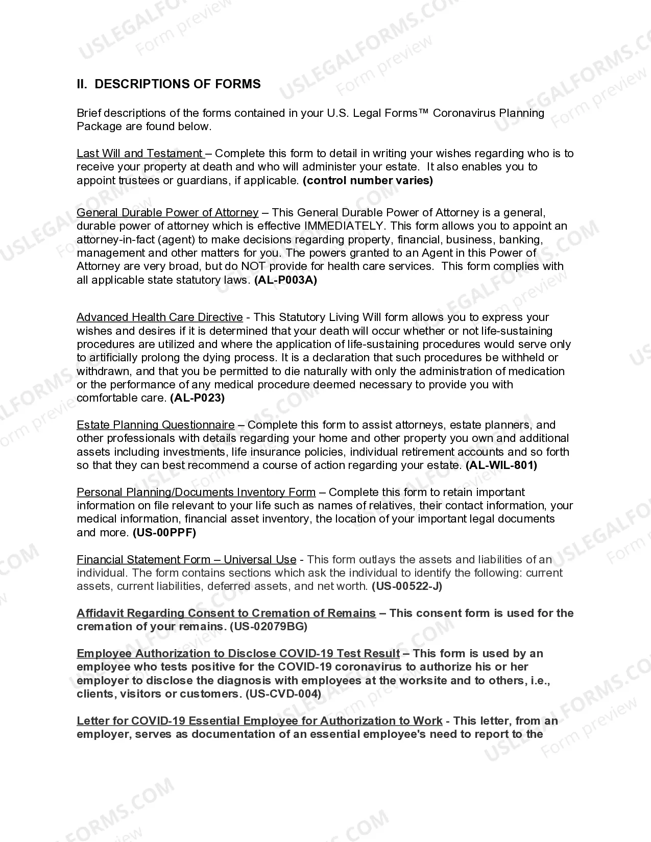 Preview Alabama Coronavirus COVID-19 Family Planning Package