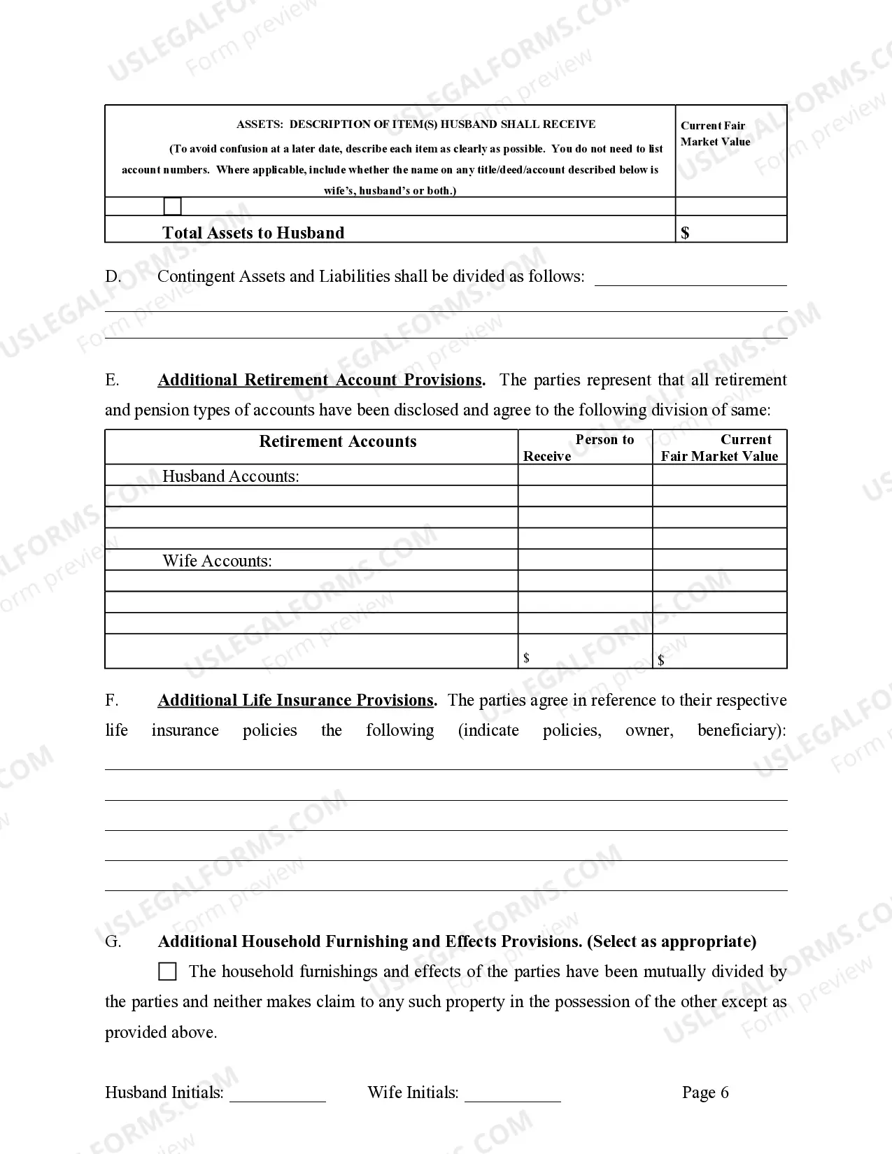 Preview Marital Legal Separation and Property Settlement Agreement Minor Children Parties May have Joint Property or Debts effective Immediately