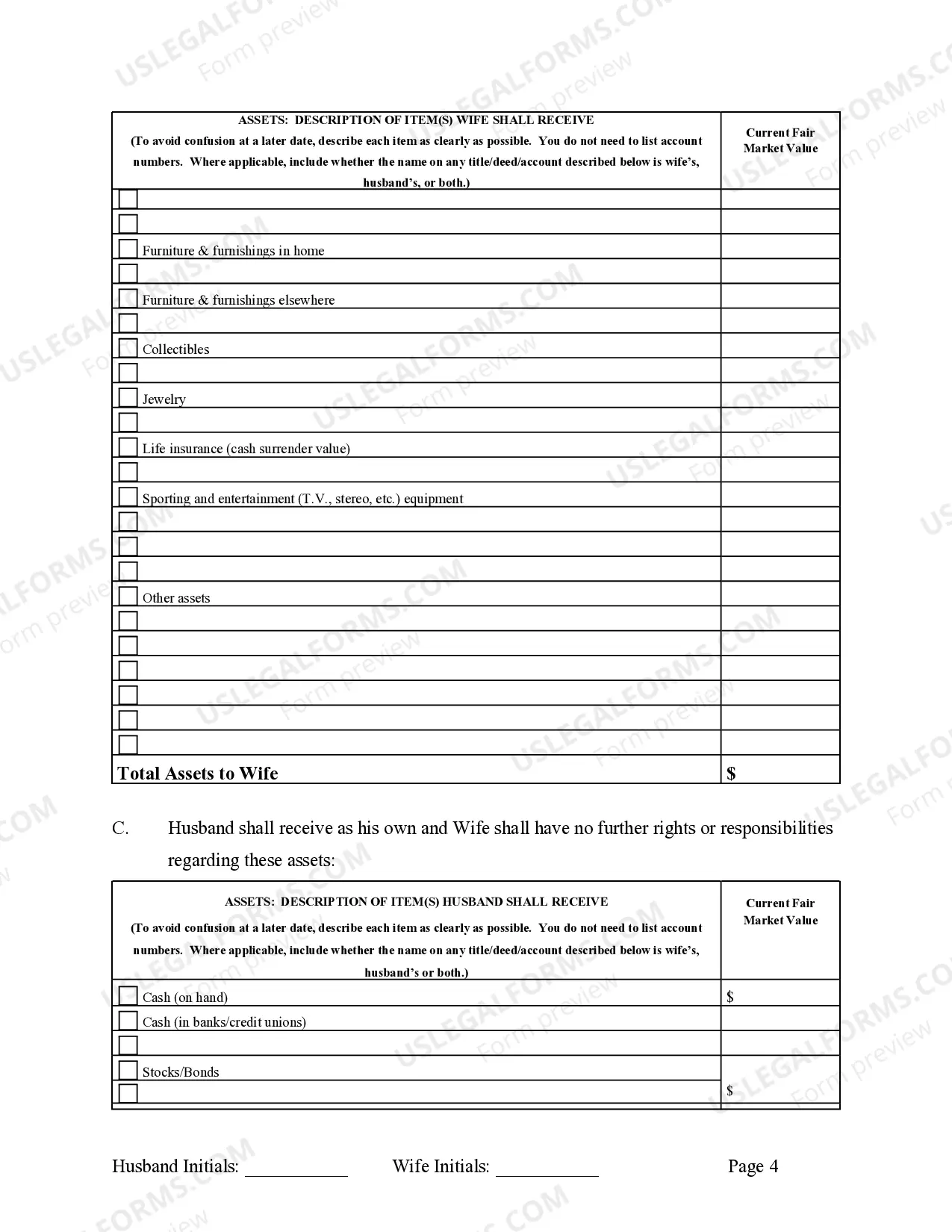 Preview Marital Legal Separation and Property Settlement Agreement Adult Children Parties May have Joint Property or Debts where Divorce Action Filed