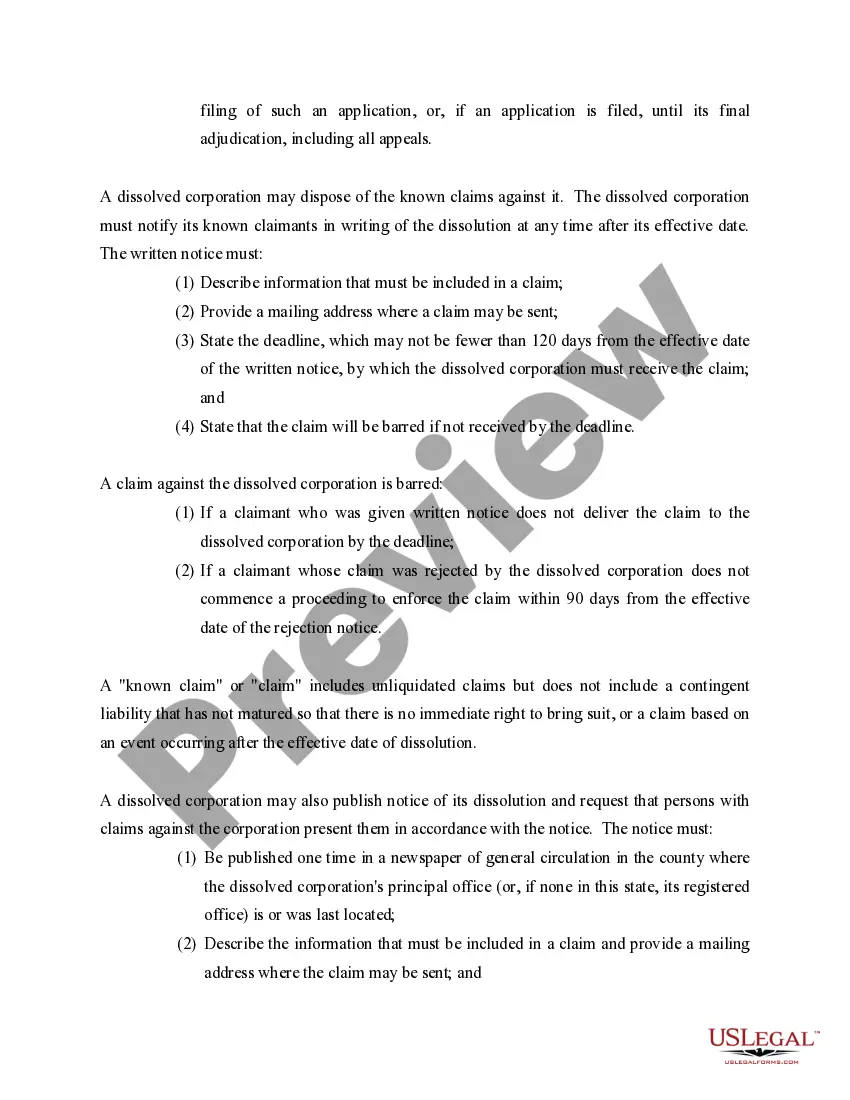 Get Alabama Dissolution Package to Dissolve Corporation Preview Alabama Dissolution Package to Dissolve Corporation