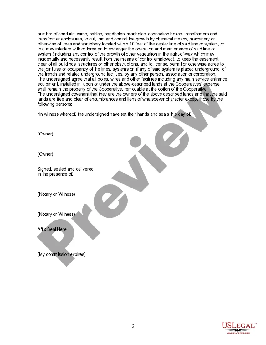 Get Electrical Line Easement For Utility Lines Preview Electrical Line Easement For Utility Lines