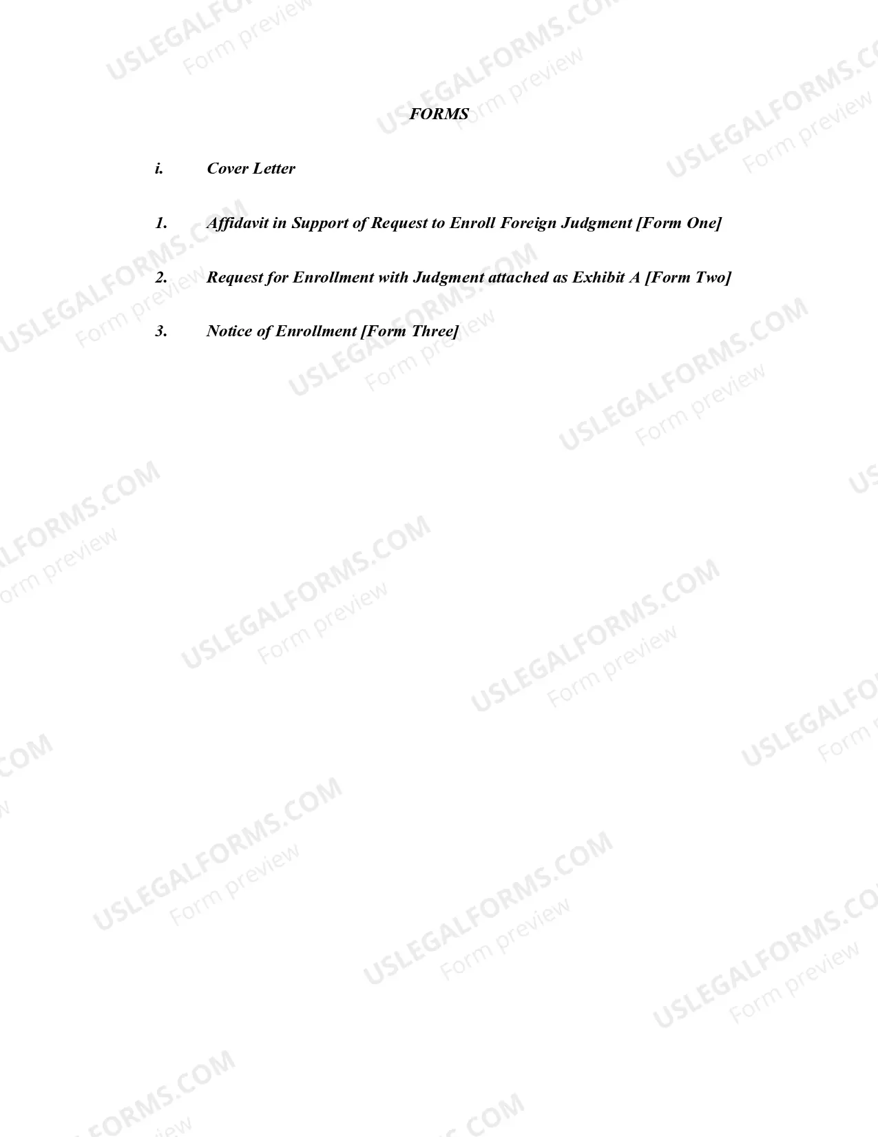 Preview Alabama Foreign Judgment Enrollment