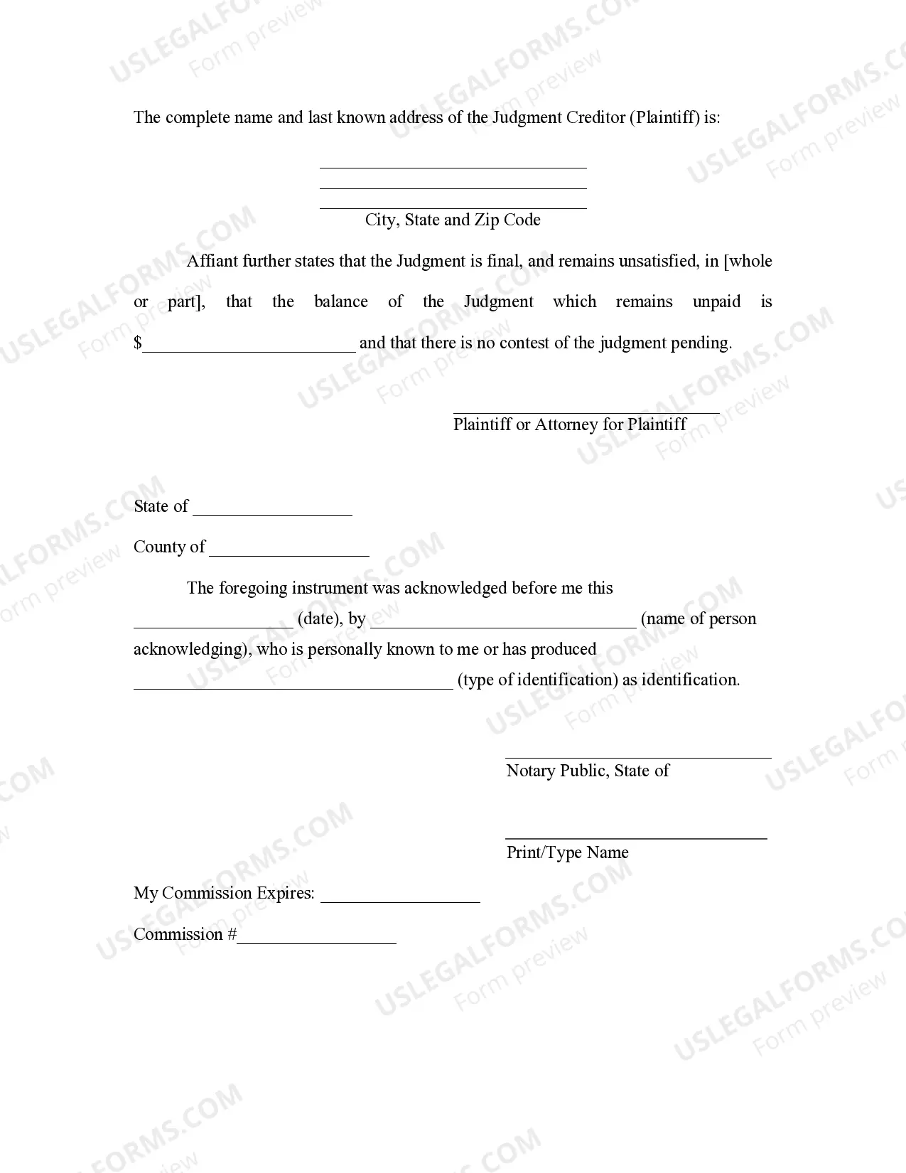 Preview Alabama Foreign Judgment Enrollment