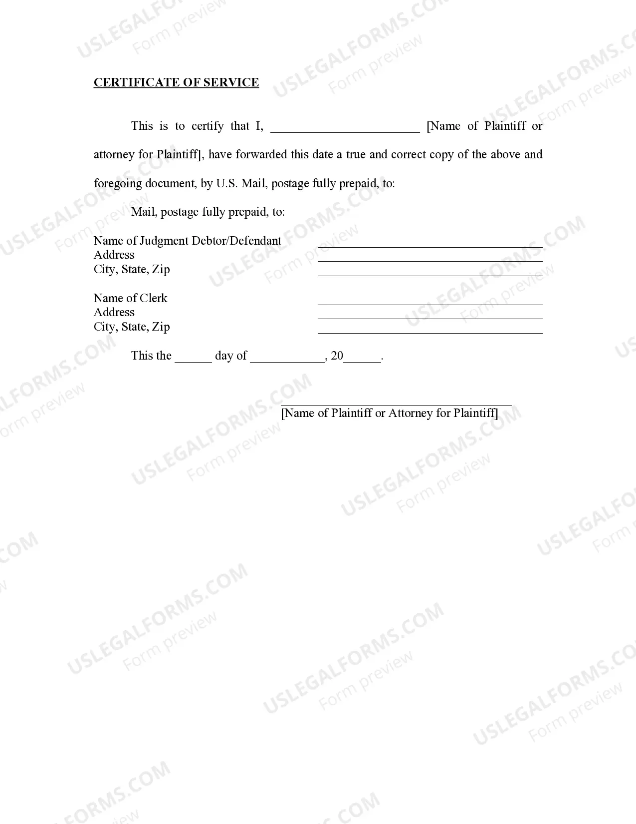 Preview Alabama Foreign Judgment Enrollment