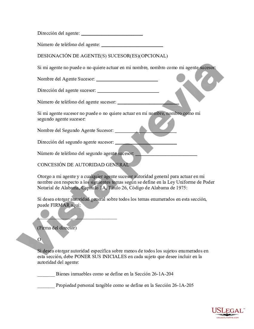 Preview Poder legal general con efecto inmediato