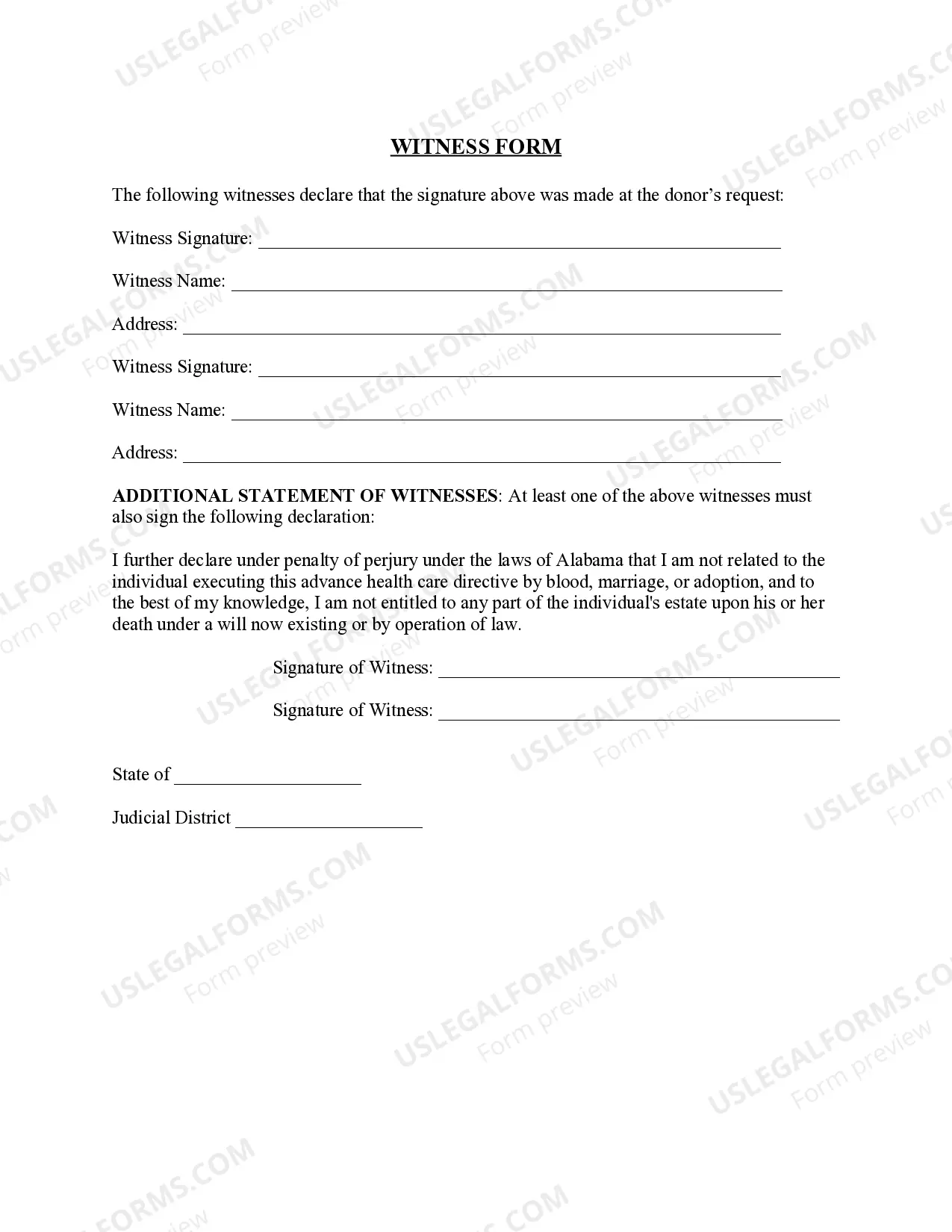 Preview Donation Pursuant to the Alabama Revised Uniform Anatomical Gift Act