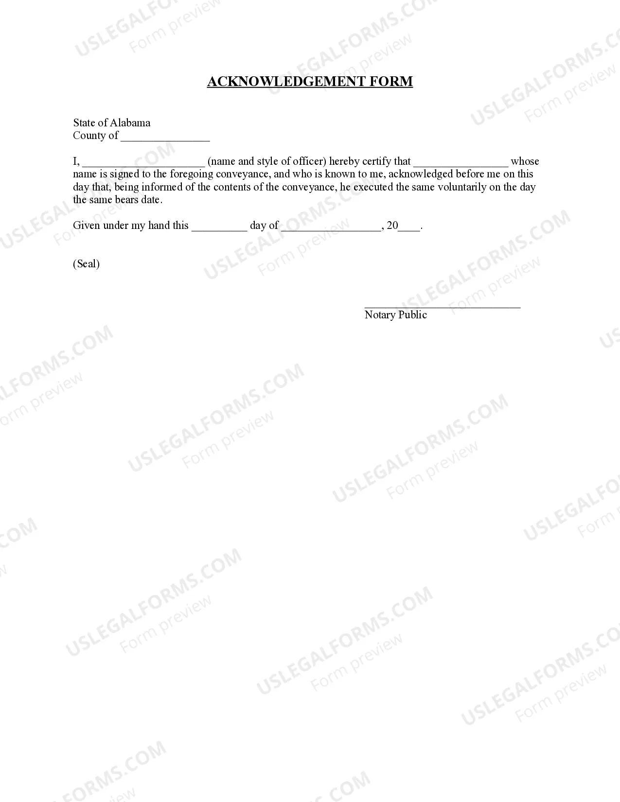 Preview Donation Pursuant to the Alabama Revised Uniform Anatomical Gift Act