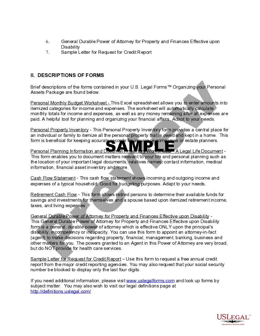 Get Alabama Organizing your Personal Assets Package Preview Alabama Organizing your Personal Assets Package