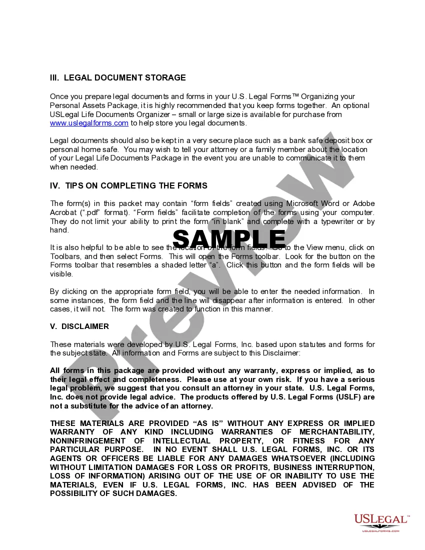 Get Alabama Organizing your Personal Assets Package Preview Alabama Organizing your Personal Assets Package