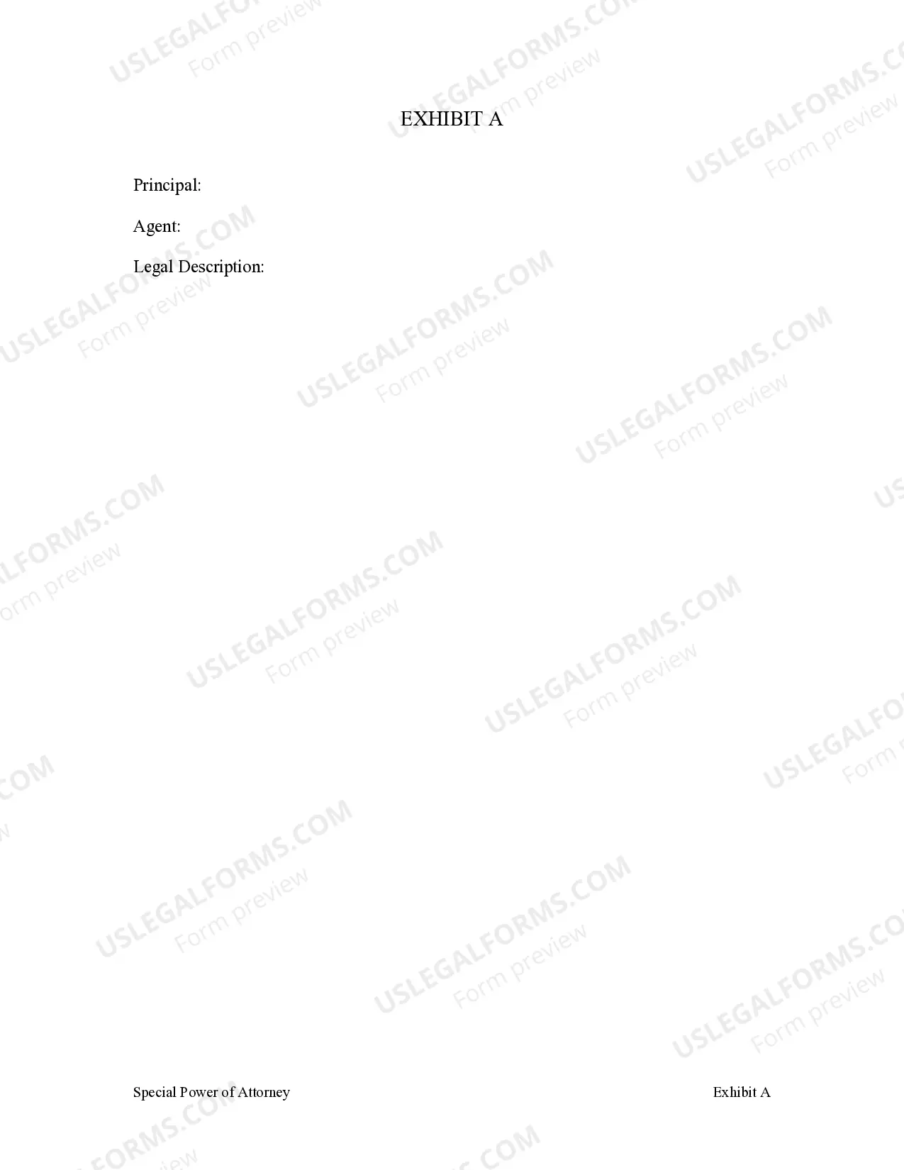 Preview Special or Limited Power of Attorney for Real Estate Sales Transaction By Seller