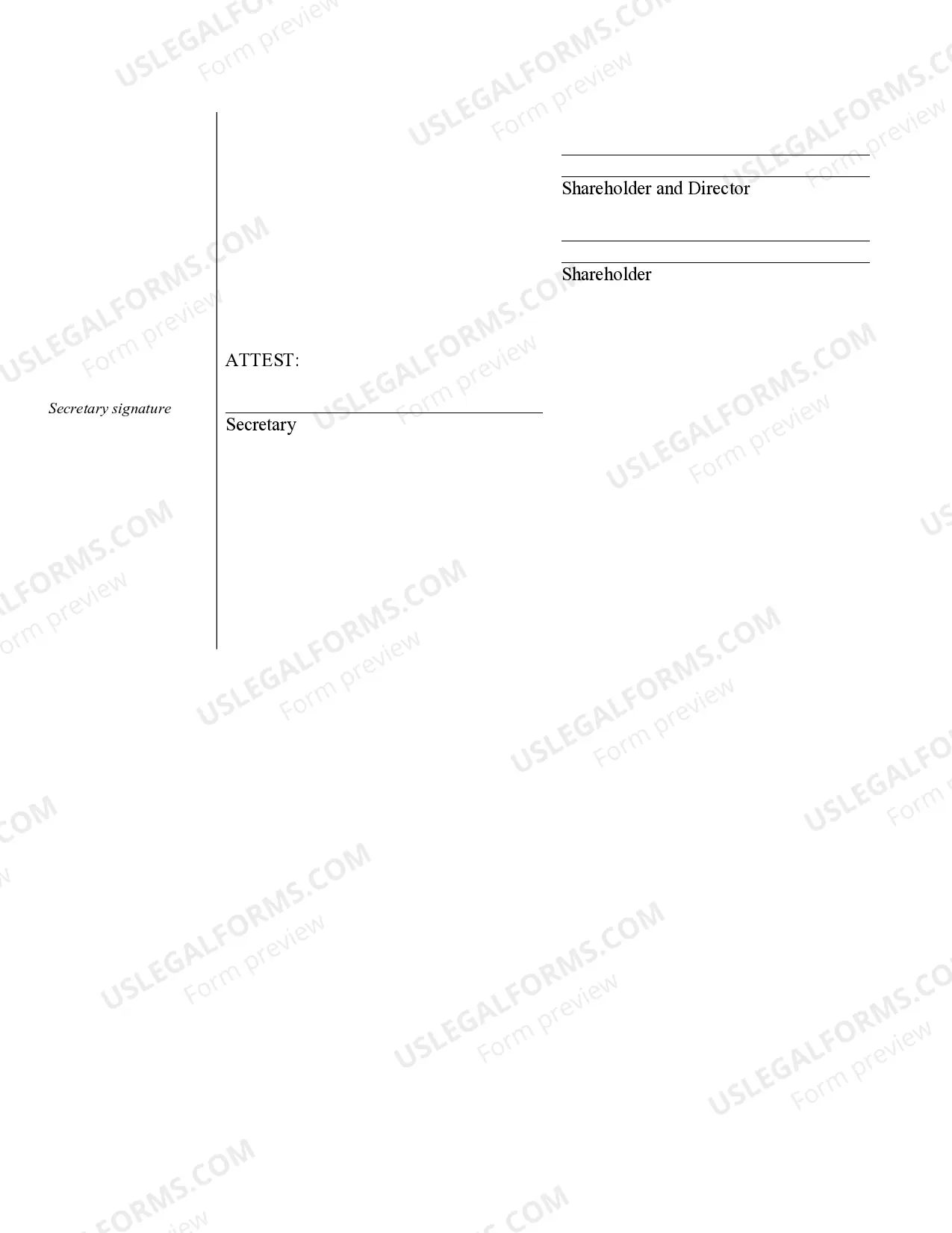 Preview Sample Annual Minutes for an Arkansas Professional Corporation