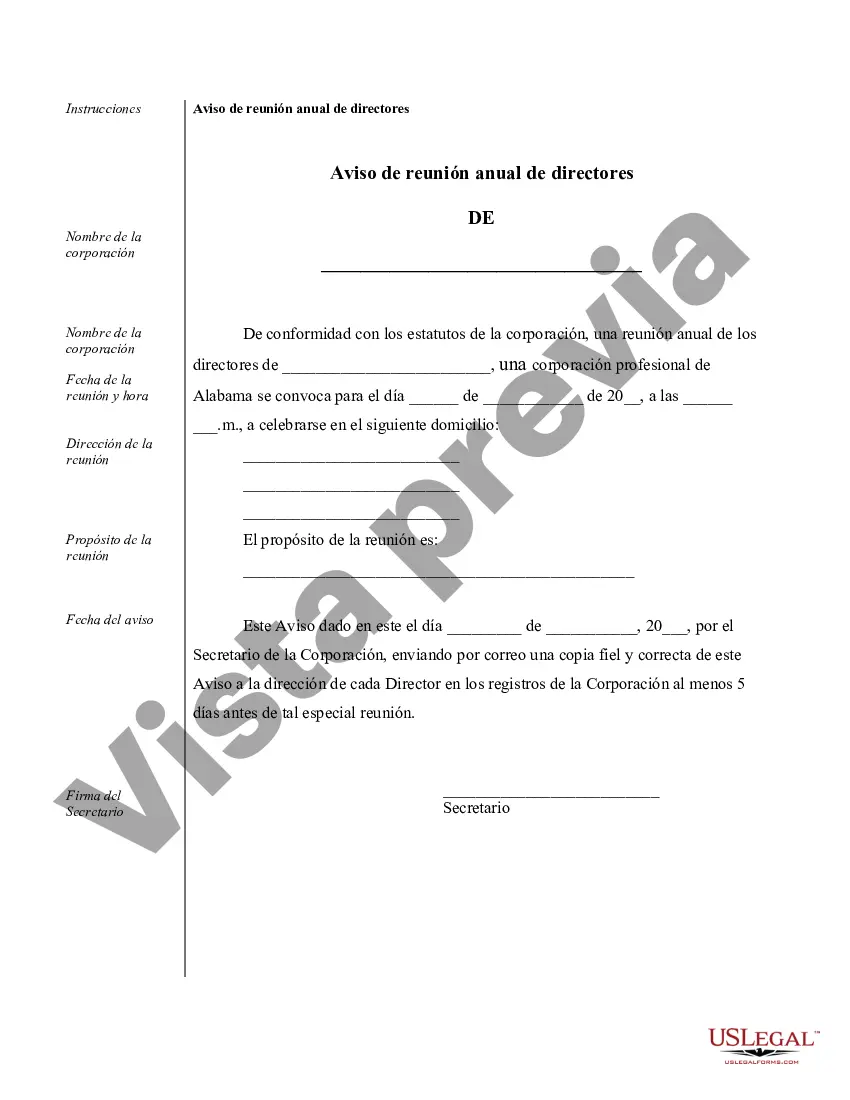 Preview Ejemplos de registros corporativos para una corporación profesional de Arkansas