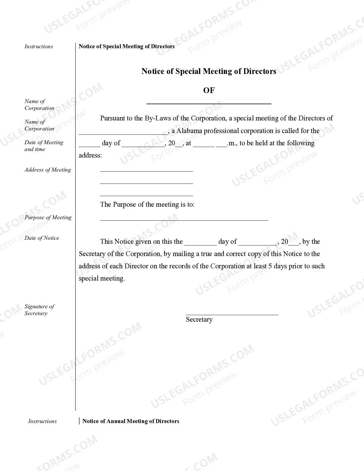 Preview Sample Corporate Records for an Arkansas Professional Corporation