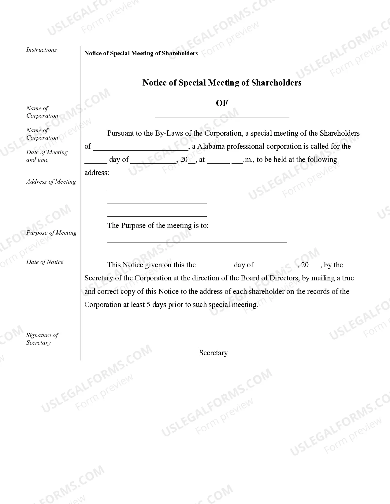 Preview Sample Corporate Records for an Arkansas Professional Corporation