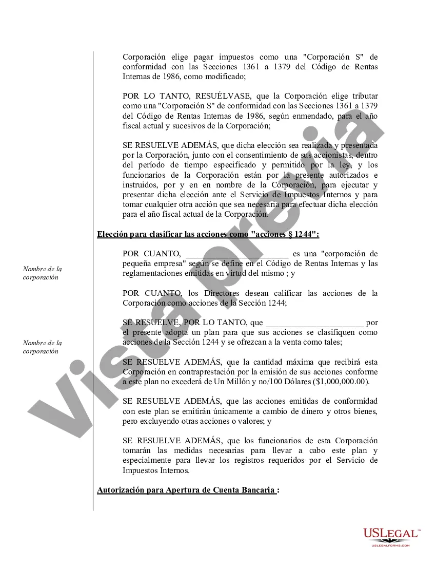 Preview Ejemplo de actas de organización para una corporación profesional de Alabama