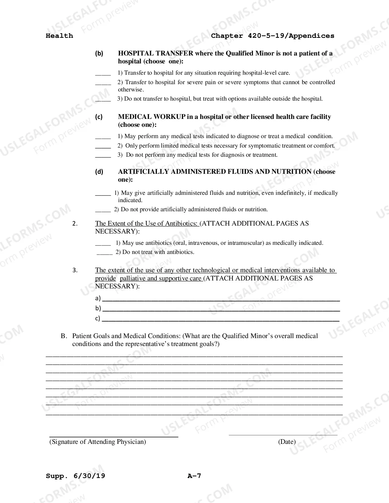 Preview Alabama Order for Pediatric Palliative and End of Life Care