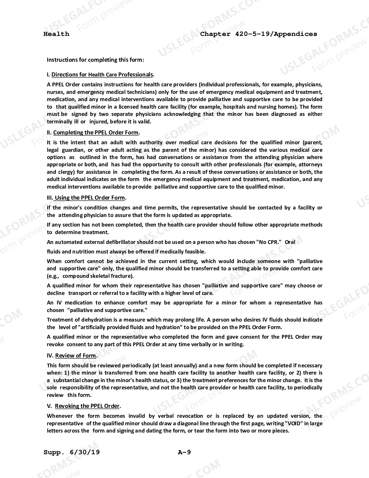 Preview Alabama Order for Pediatric Palliative and End of Life Care