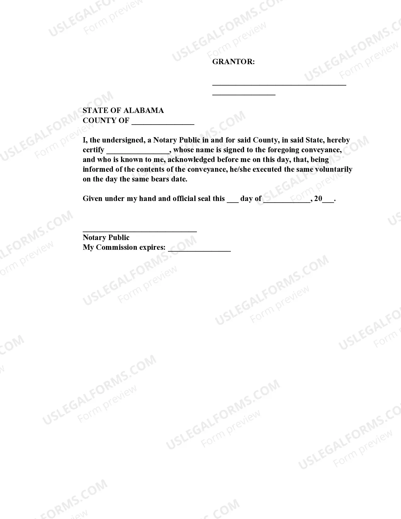 Preview Permanent Drainage Easement